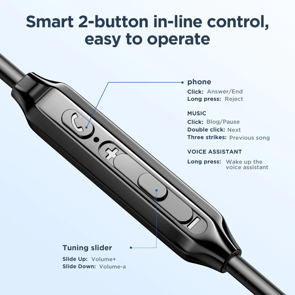 Joyroom Wired Series In-Ear Wired Earbuds Joyroom Wired Series In-Ear Wired Earbuds