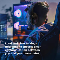 Joyroom JR-HG2 Gaming Headset – 50mm Sound & Ice Blue Light