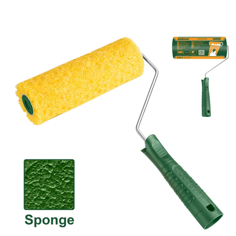 Jadever 9" Soft Sponge Roller Versatile Use