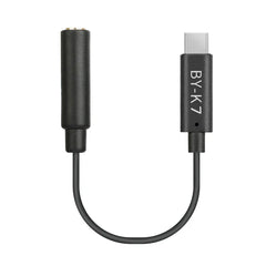محول BOYA BY-K7 صوت 3.5mm إلى USB-C لـ DJI OSMO Action
