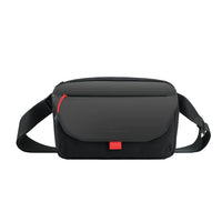 WIWU Warriors Crossbody Bag, CORDURA 500D Nylon Shoulder Bag with Retractable Data Cable