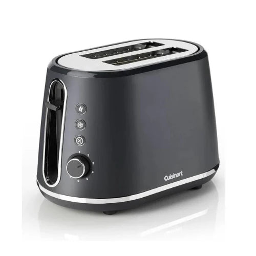 Cuisinart 2 Slice Toaster Black 1000W CPT780E - New Neutrals Collection Cuisinart 2 Slice Toaster Black 1000W CPT780E - New Neutrals Collection