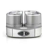 صانعة آيس كريم Cuisinart ICE40BCE مزدوجة – ذات تجميد ذاتي