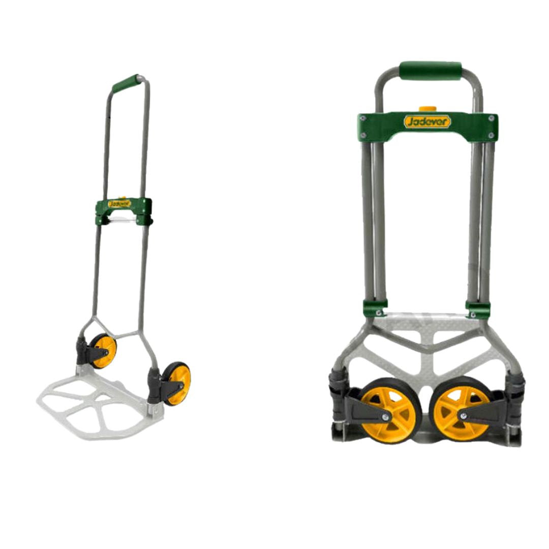 JADEVER Folding Hand Truck 60kg Durable & Compact JADEVER Folding Hand Truck 60kg Durable & Compact
