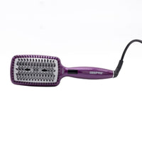 Geepas Hair Straightener Brush Ceramic LED-Display