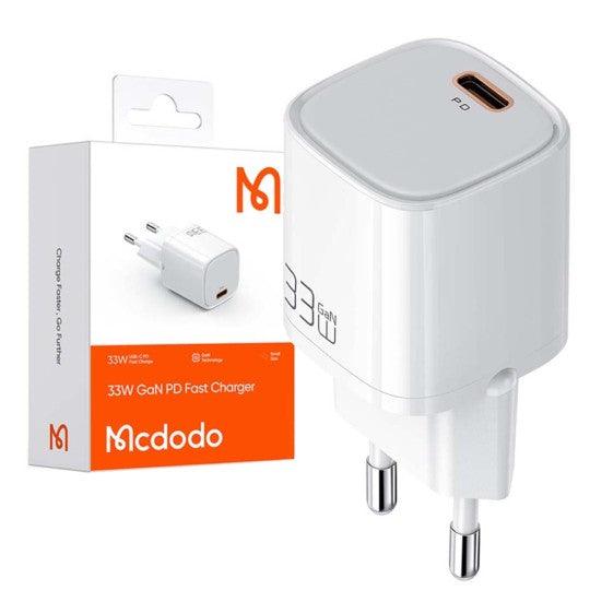 Mcdodo 33W GaN PD Fast Charger - White Mcdodo 33W GaN PD Fast Charger - White