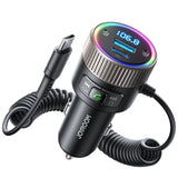 جهاز FM لاسلكي للسيارة JOYROOM 60W – شحن وموسيقى بجودة عالية