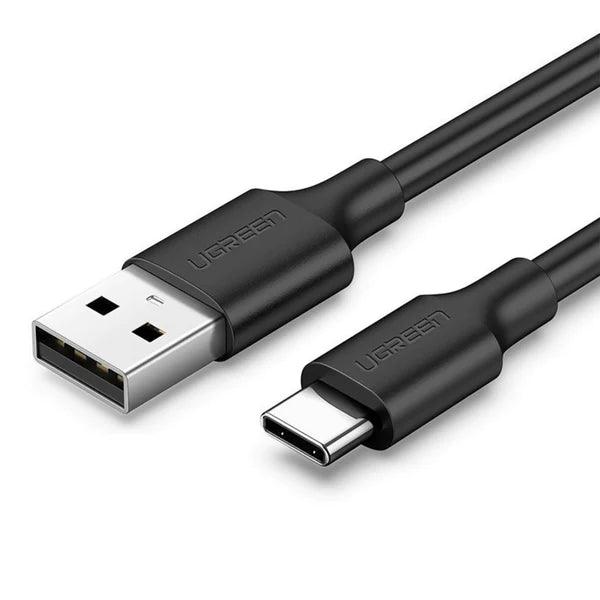 كابل يوجرين USB-C ذكر إلى USB 2.0 ذكر بطول 3 متر (أسود)