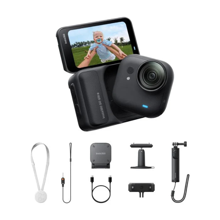 Insta360 GO Ultra Creator Bundle Midnight | 4K60fps
