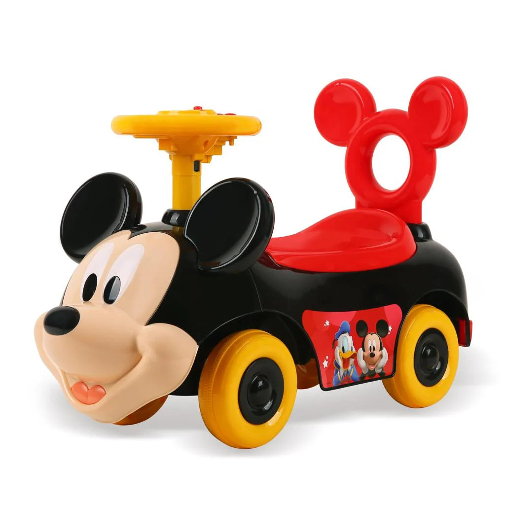 Disney Mickey Push Car Safe & Fun Ride for Kids Disney Mickey Push Car Safe & Fun Ride for Kids