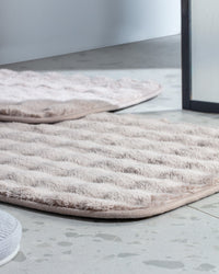 Reflet Bubble 2-piece Bath Mat - Madame Coco JO