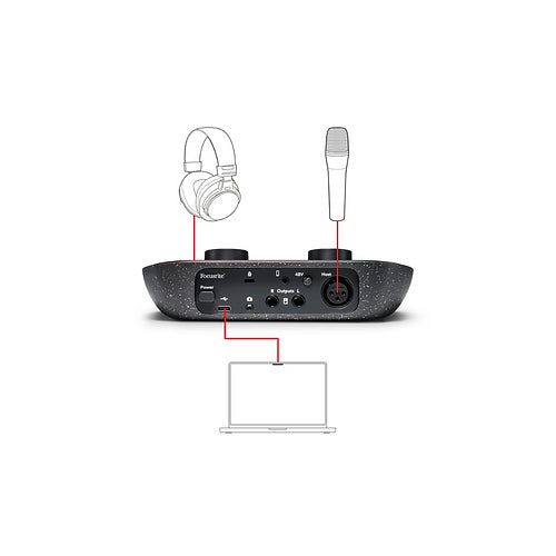 Focusrite Vocaster One - واجهة صوتية احترافية