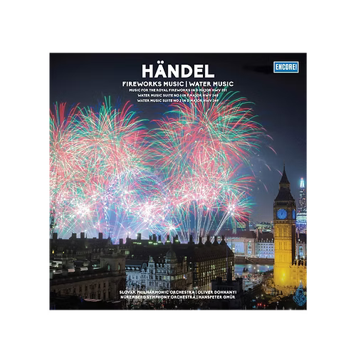 Handel – Fireworks & Water Music 180g Vinyl LP Handel – Fireworks & Water Music 180g Vinyl LP