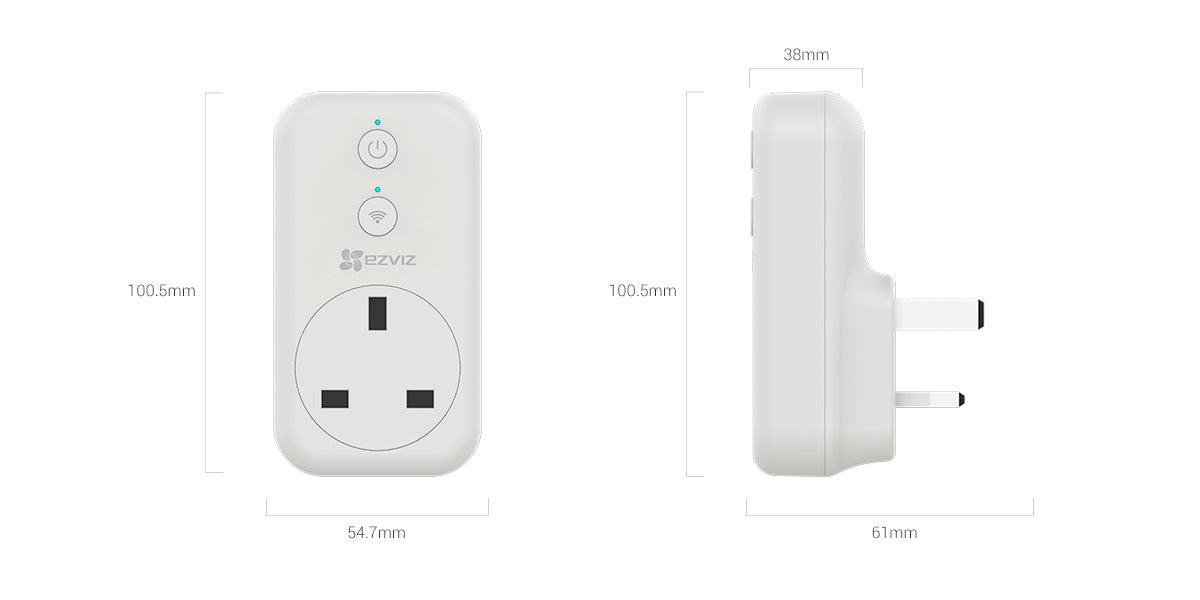EZVIZ Smart Plug in EU/US/UK Standard