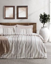 Colmar Double Size Dobby Duvet Cover Set - Madame Coco JO