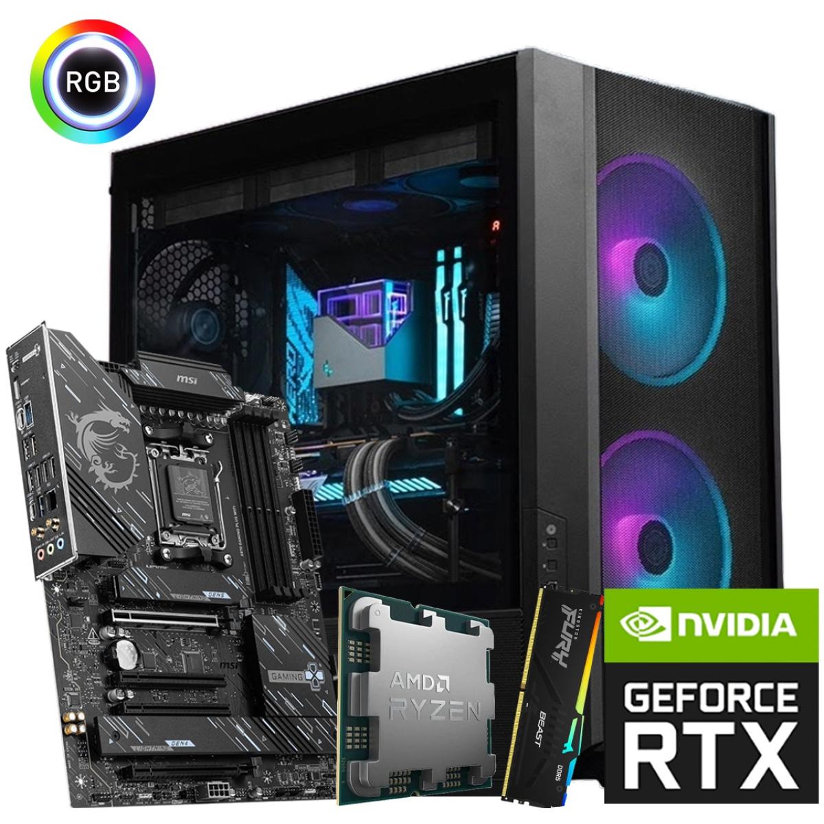 AMD RYZEN 7 5700X3D // RTX 4060 Ti 8GB // 16GB RAM - PC Build