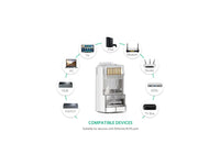 UGREEN رؤوس RJ45 محمية Cat6 - كيس 100 قطعة (موديل 50248)
