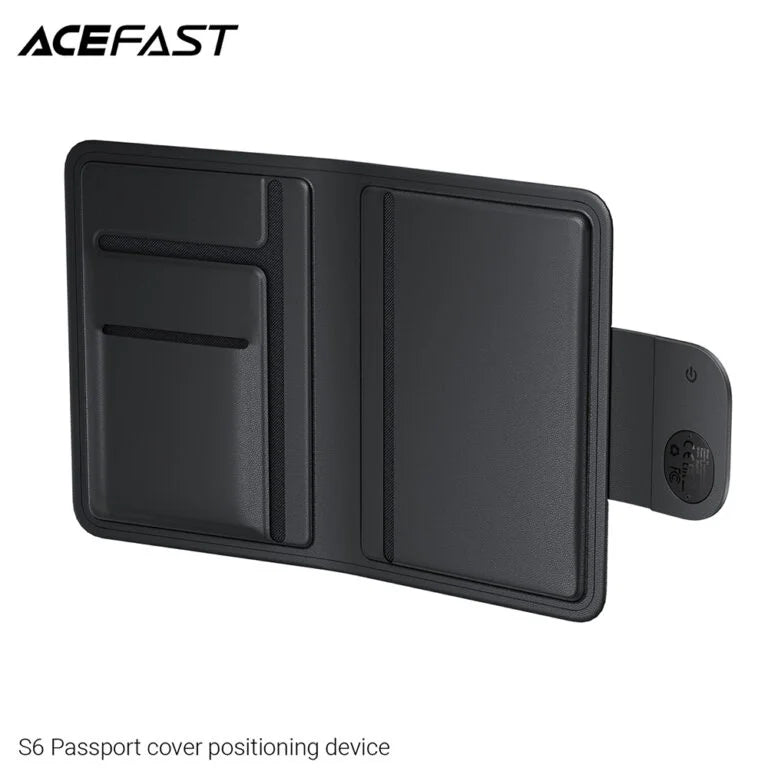ACEFAST Smart Tracker Card Wallet | Apple Find My Compatible | Ultra-Thin | Premium Leather