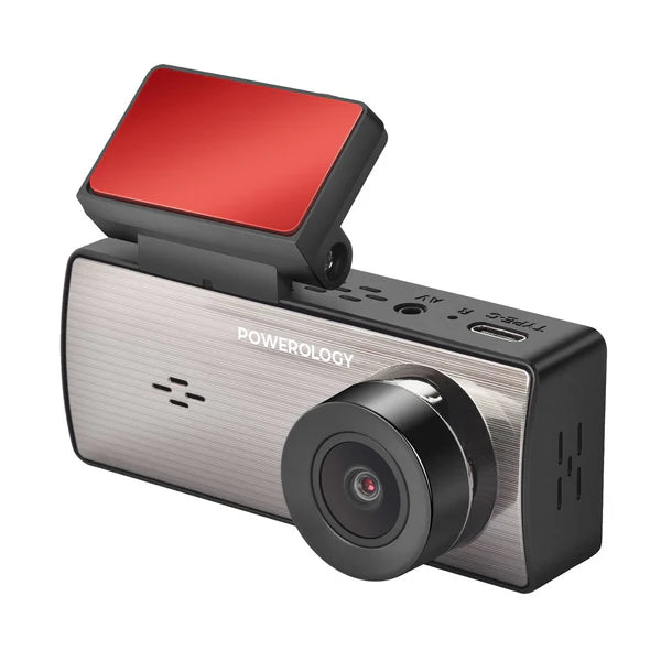 Powerology 3.16” Dash Cam | 2K Front & 1K Rear Recording Powerology 3.16” Dash Cam | 2K Front & 1K Rear Recording
