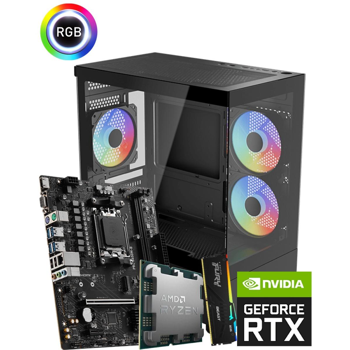 AMD RYZEN 5 7600 // RTX 5060 8GB // 16GB RAM - Custom Build AMD RYZEN 5 7600 // RTX 5060 8GB // 16GB RAM - Custom Build