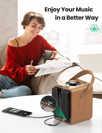 كابل UGREEN 3.5 مم ذكر إلى 2RCA ذكر 1.5 متر - أسود
