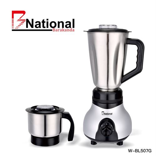 B NATIONAL Electric blender with grinder 2 in 1 made of stainless steel