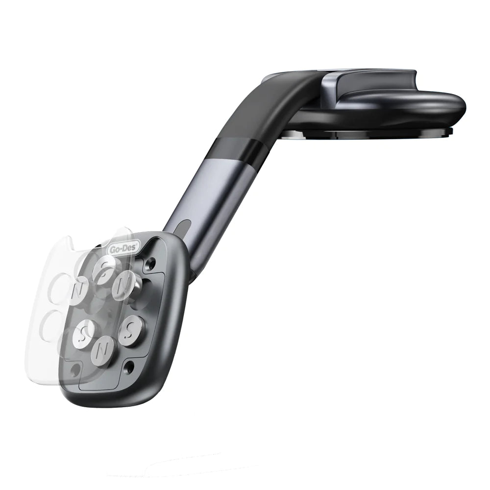 Go-Des magnetic phone mount car phone holder dashboard