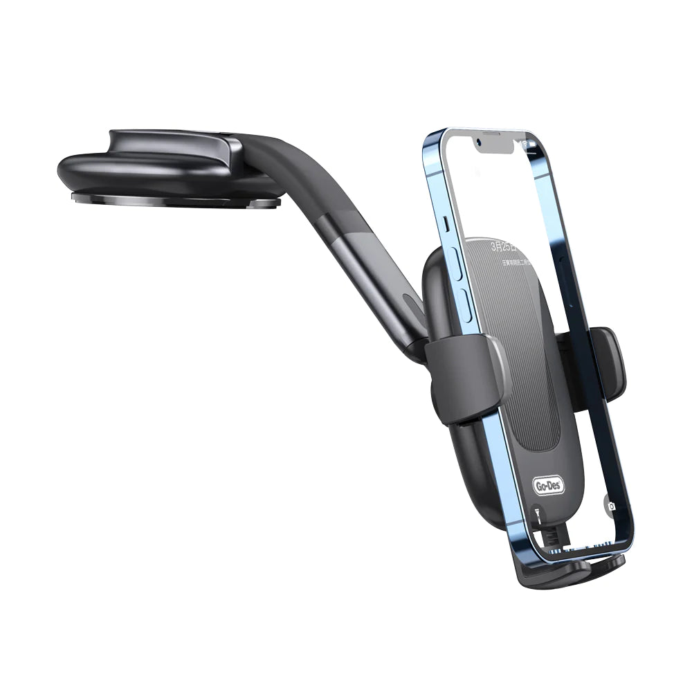 Go-Des Dashboard Mount Universal Smart Phone Holder for Car Telescopic Rocker Go-Des Dashboard Mount Universal Smart Phone Holder for Car Telescopic Rocker