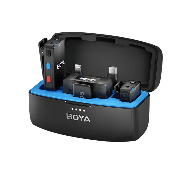 BOYA MIC - Wireless Mic with Onboard Recording for Pro Audio BOYA MIC - Wireless Mic with Onboard Recording for Pro Audio