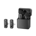 BOYA BY-V3 Combo 2.4GHz Dual-Channel Wireless Microphone | 36H Battery | 100m Range