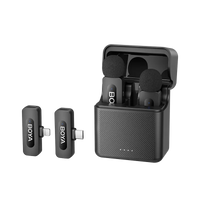 BOYA BY-V3 Combo 2.4GHz Dual-Channel Wireless Microphone | 36H Battery | 100m Range