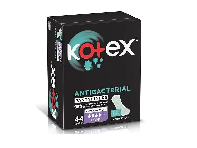 Kotex Daily Long Antibacterial Sanitary Pads – 20 Pads Kotex Daily Long Antibacterial Sanitary Pads – 20 Pads