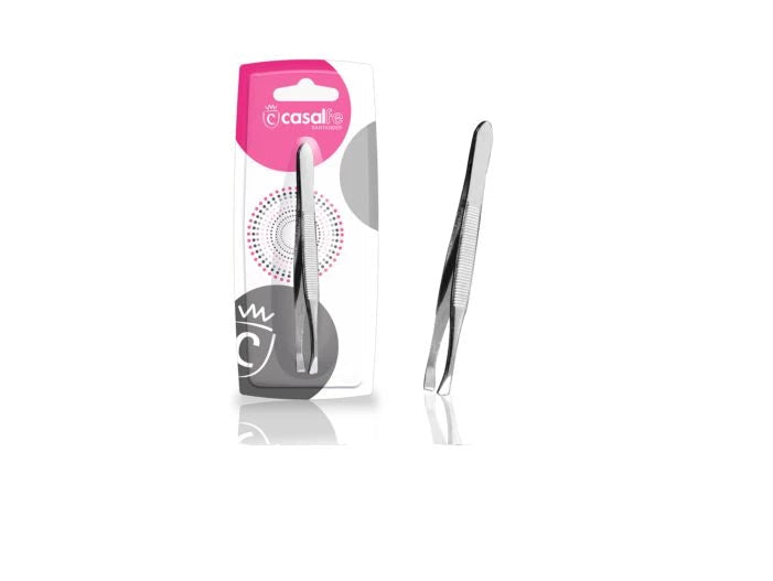 Casalfe Carbon Eyebrow Tweezer – Black, Precision & Style
