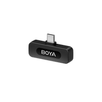 ميكروفون لاسلكي مزدوج BOYA BY-V20 بمنفذ USB-C | مدى 100 متر | مانع للضوضاء