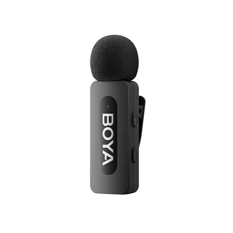 ميكروفون لاسلكي مزدوج BOYA BY-V20 بمنفذ USB-C | مدى 100 متر | مانع للضوضاء