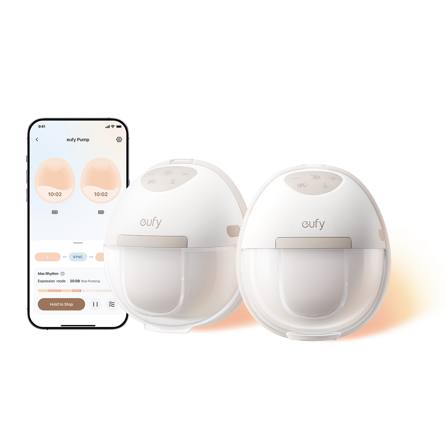 eufy Breast Pump E20 - Heated Wearable Breast Pump