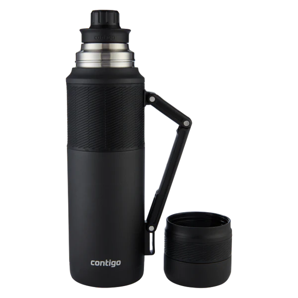 Contigo Thermal Bottles With 360 Interface Vacuum Insulated Stainless Steel 1200 ml - Matte Black