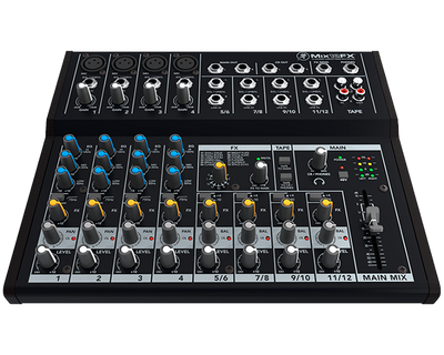 Mackie Mix12FX 12-Channel Mixer with Built-in Effects
