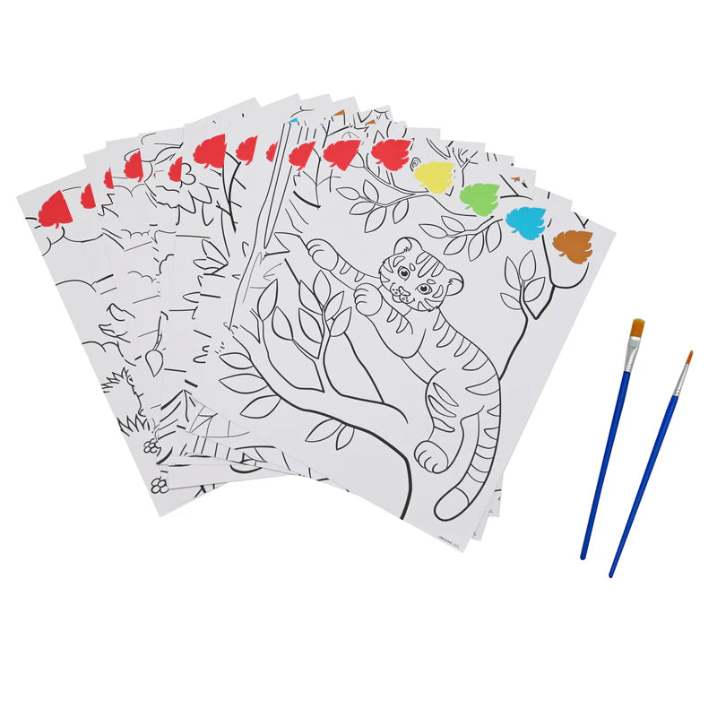 Scentos On The Go Activity Set Water Painting Jungle