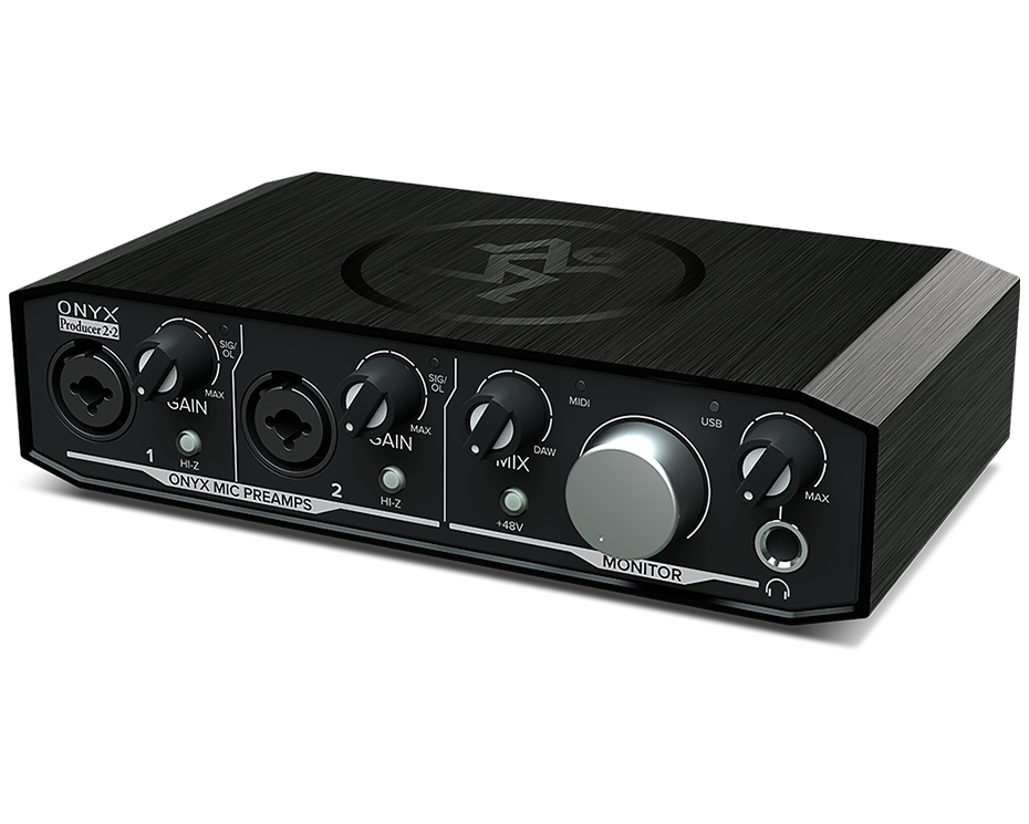 Mackie Onyx Producer 2•2 واجهة صوت USB 2x2 مع MIDI
