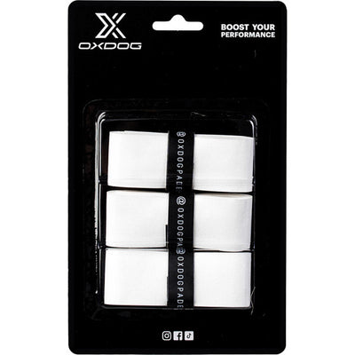 OXDOG Opti Racket Overgrip 3 Pcs - White