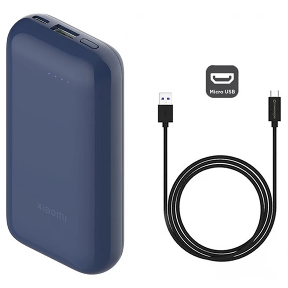 Xiaomi Power Bank 10000mAh with Integrated Cable