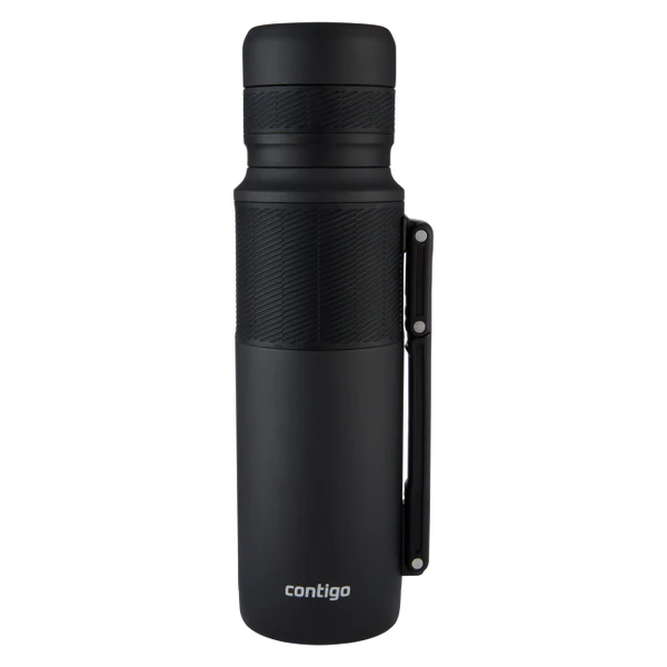 Contigo Thermal Bottles With 360 Interface Vacuum Insulated Stainless Steel 1200 ml - Matte Black