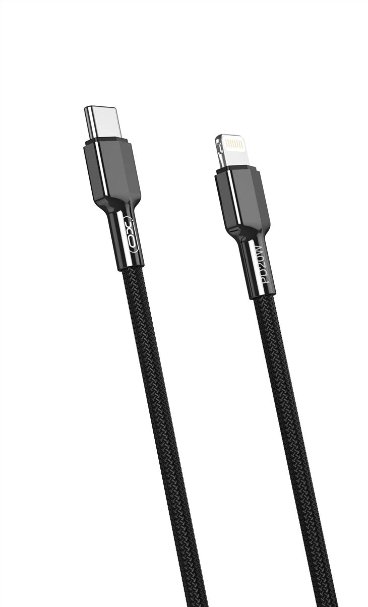 Xo 20W PD Fast Charging Cable Type-C to Lightning – Durable Xo 20W PD Fast Charging Cable Type-C to Lightning – Durable