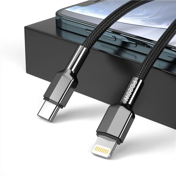 Xo 20W PD Fast Charging Cable Type-C to Lightning – Durable Xo 20W PD Fast Charging Cable Type-C to Lightning – Durable