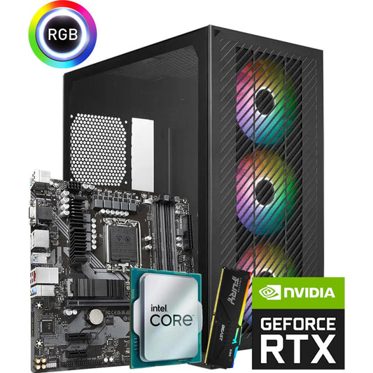 INTEL CORE i5 13400F // RTX 5060 8GB // 16GB RAM DDR4 - PC Build