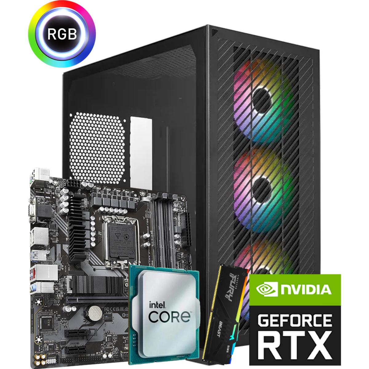 INTEL CORE i5 12400F // RTX 5060 8GB // 16GB RAM DDR4 - PC Build