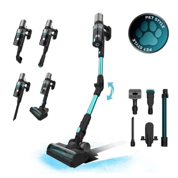 Cecotec Conga Rockstar 2500 Thunder Pet Flex Cordless Vacuum | 400W BLDC Motor