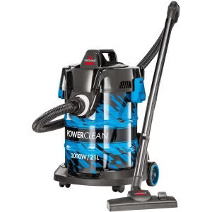 BISSELL PowerClean 2000W مكنسة برميلية 21 لتر – أزرق