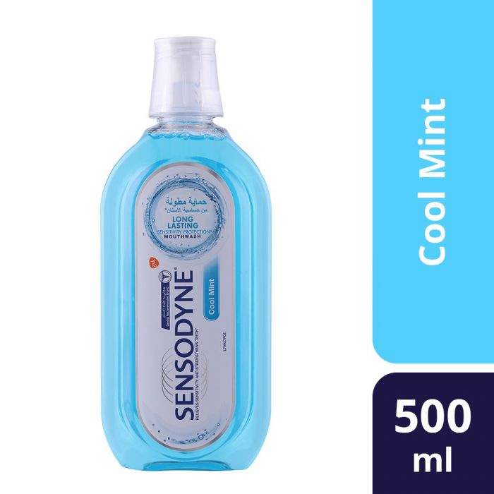 Sensodyne Mouthwash Gentle Mint 500ml | For Sensitive Teeth